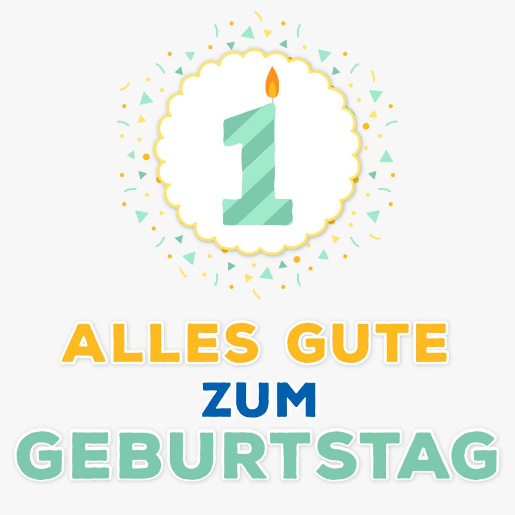 1. Geburtstag - Wunderbare Bilder